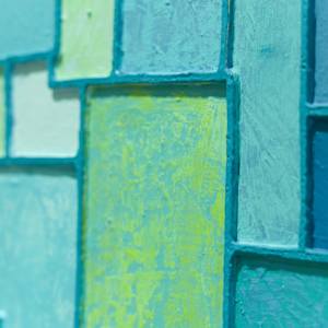 Teal Blocks by Tony Hyden, Image 4.