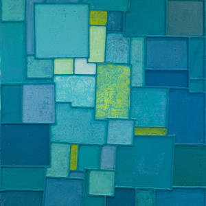 Teal Blocks by Tony Hyden, Image 2.