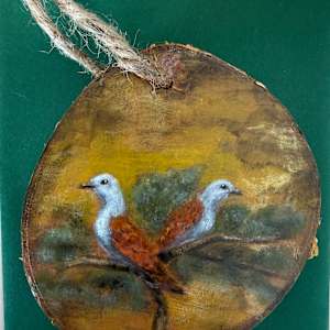 Day Two Doves by Erica Kyle Creations