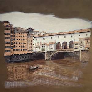 Ponte Vecchio by Erica Kyle Creations