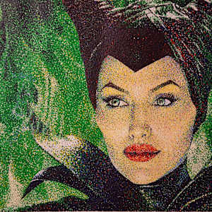 Maleficient by Michelle Dahl