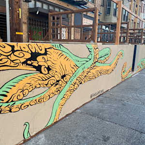 Slate Octopus by Bianca Lago 