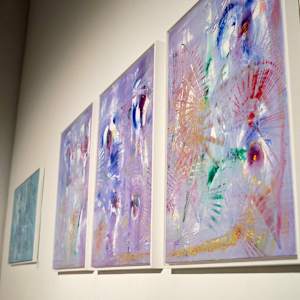 Birds (Triptych) by Marie-Amélie Chéreau 