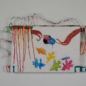 Juice Box by Lisa Petsu  Image: Detail front view.