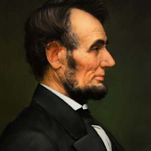 Abraham Lincoln - Penny portrait by Ken Corbett, Image 1.
