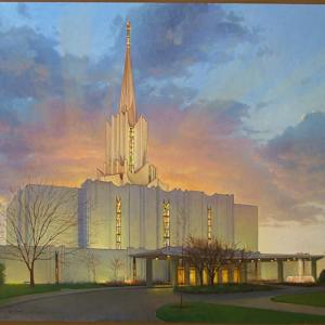 Jordan River Temple - 2011 by Ken Corbett, Image 1.