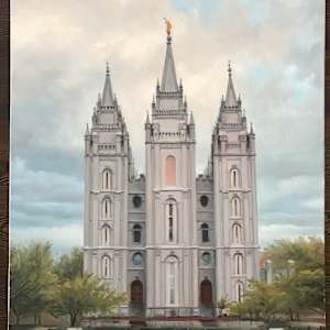 Salt Lake Temple - 2017 by Ken Corbett, Image 1.
