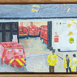 Sorting Office by John Simnett, Image 1.