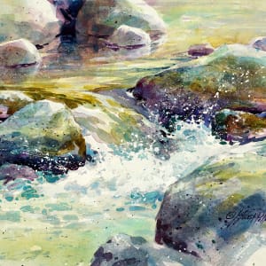 Oak Creek Splashes by Julie Gilbert Pollard