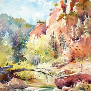 West Fork Hiker by Julie Gilbert Pollard