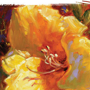 Discover Oil Painting - How to Paint Flowers by Julie Gilbert Pollard