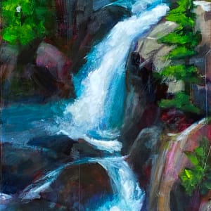 Meachen Creek Falls by Connie Geerts