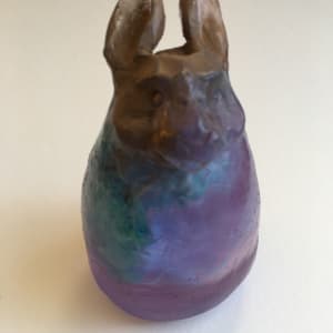 Rabbit (purple, coldcast bronze) 