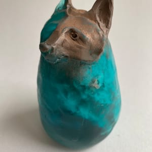 fox (blue w/bronze