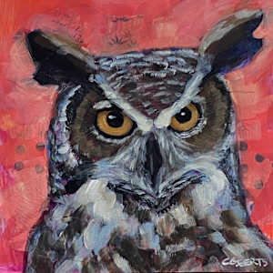 Great Horned by Connie Geerts