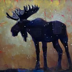 Bull Moose by Connie Geerts, Image 1.