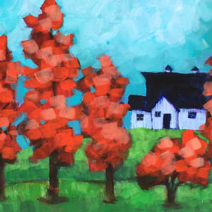 White Barn by Connie Geerts