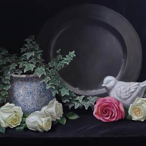 One Pink Rose by Tina Underwood