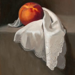 Peach and Napkin