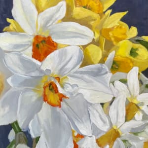 Daffodils Up Close by Christy Hegarty