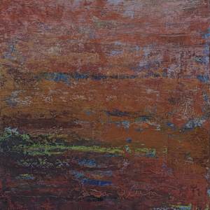 Falling into Place, 48x24" by Ginnie Cappaert, Image 2.