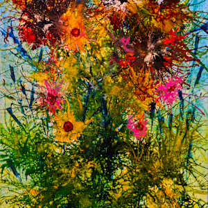 When Flowers Dream by louie . rochon . fine . art 