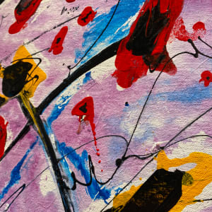 Revival  No. 27 - 'Winter Poppies' by louie . rochon . fine . art 