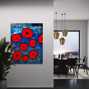 Poppies No. 2 by louie . rochon . fine . art 