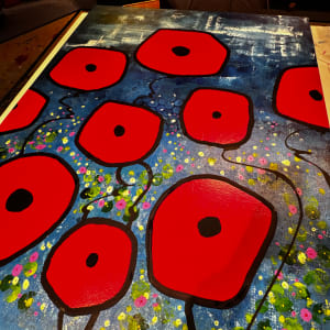 Poppies No. 2 by louie . rochon . fine . art 