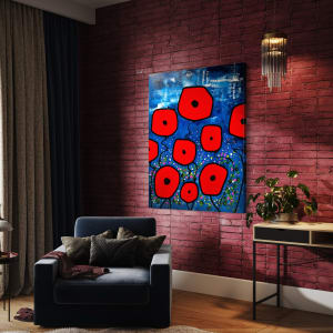 Poppies No. 2 by louie . rochon . fine . art 