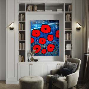 Poppies No. 2 by louie . rochon . fine . art 
