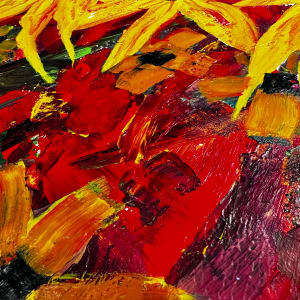 Sunflowers No. 1 by louie . rochon . fine . art 