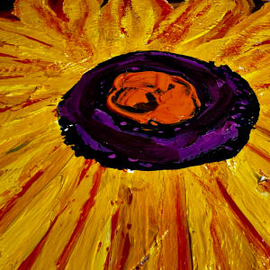 Sunflowers No. 1 by louie . rochon . fine . art 