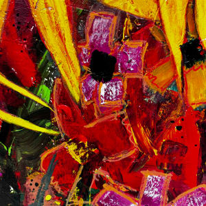 Sunflowers No. 1 by louie . rochon . fine . art 