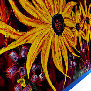 Sunflowers No. 1 by louie . rochon . fine . art 