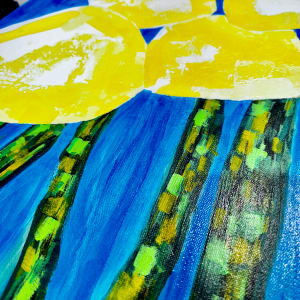 Sunflowers No. 2 by louie . rochon . fine . art 
