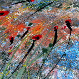 Wild Roses at Dawn by louie . rochon . fine . art 