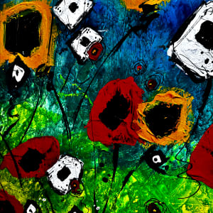 WILDflowers No. 11 by louie . rochon . fine . art 