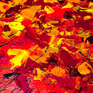 Autumn's Symphony (2 paintings) by louie . rochon . fine . art 