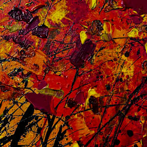 Autumn's Symphony (2 paintings) by louie . rochon . fine . art 