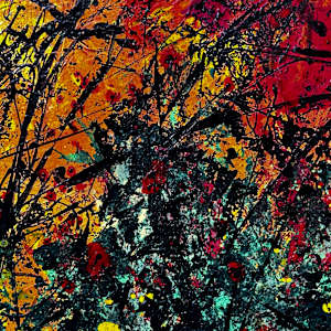 Autumn's Symphony (2 paintings) by louie . rochon . fine . art 