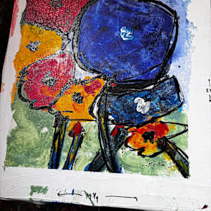 Poppy Dance I (hold thru 8/20/26) by louie . rochon . fine . art, Image 9.