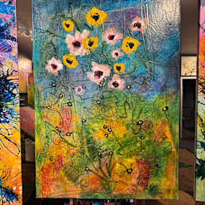 Posies & Ponderings by louie . rochon . fine . art 