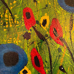 Posies & Ponderings by louie . rochon . fine . art 