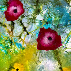 Garden Song by louie . rochon . fine . art 