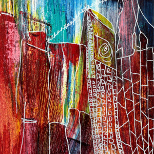 SCRUNCHed by louie . rochon . fine . art 