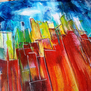 SCRUNCHed by louie . rochon . fine . art 