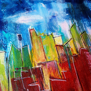 SCRUNCHed by louie . rochon . fine . art 