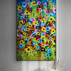 Les Jardins by louie . rochon . fine . art 