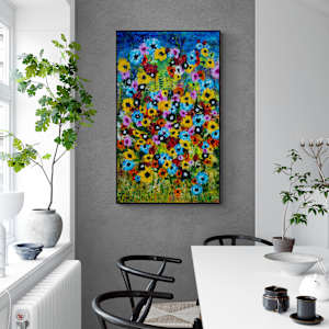 Les Jardins by louie . rochon . fine . art 